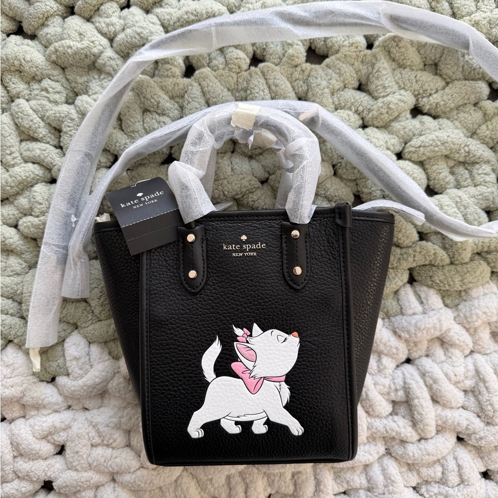 Kate Spade Black Cat Tote Bag NEW!
